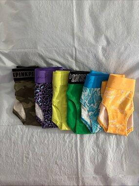 Pink-Victoria’s Secret hipster. Assorted Colors (6-Pack)